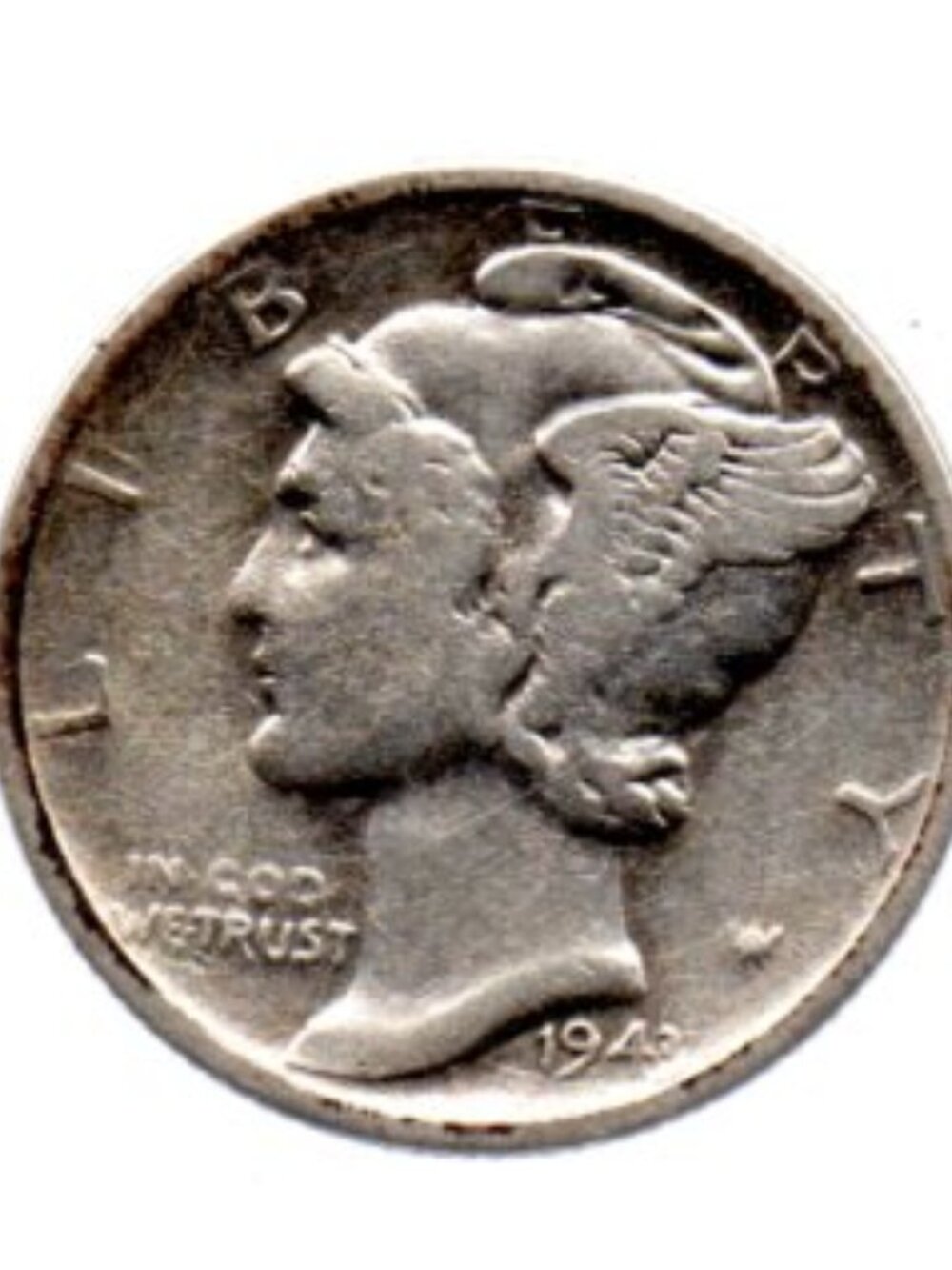 Granny Estate Find - 1943 D Silver Mercury Dime